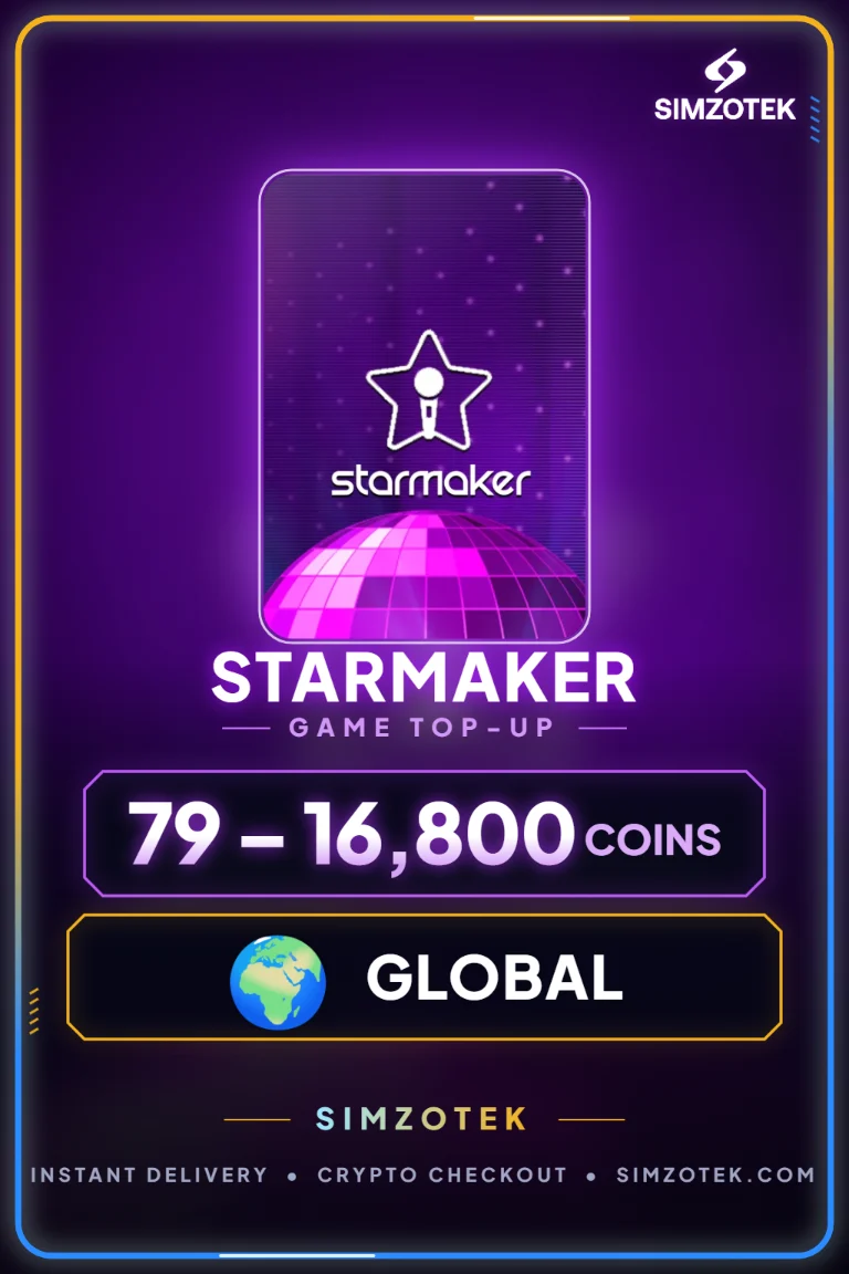 StarMaker Coins Top-Up (Global)