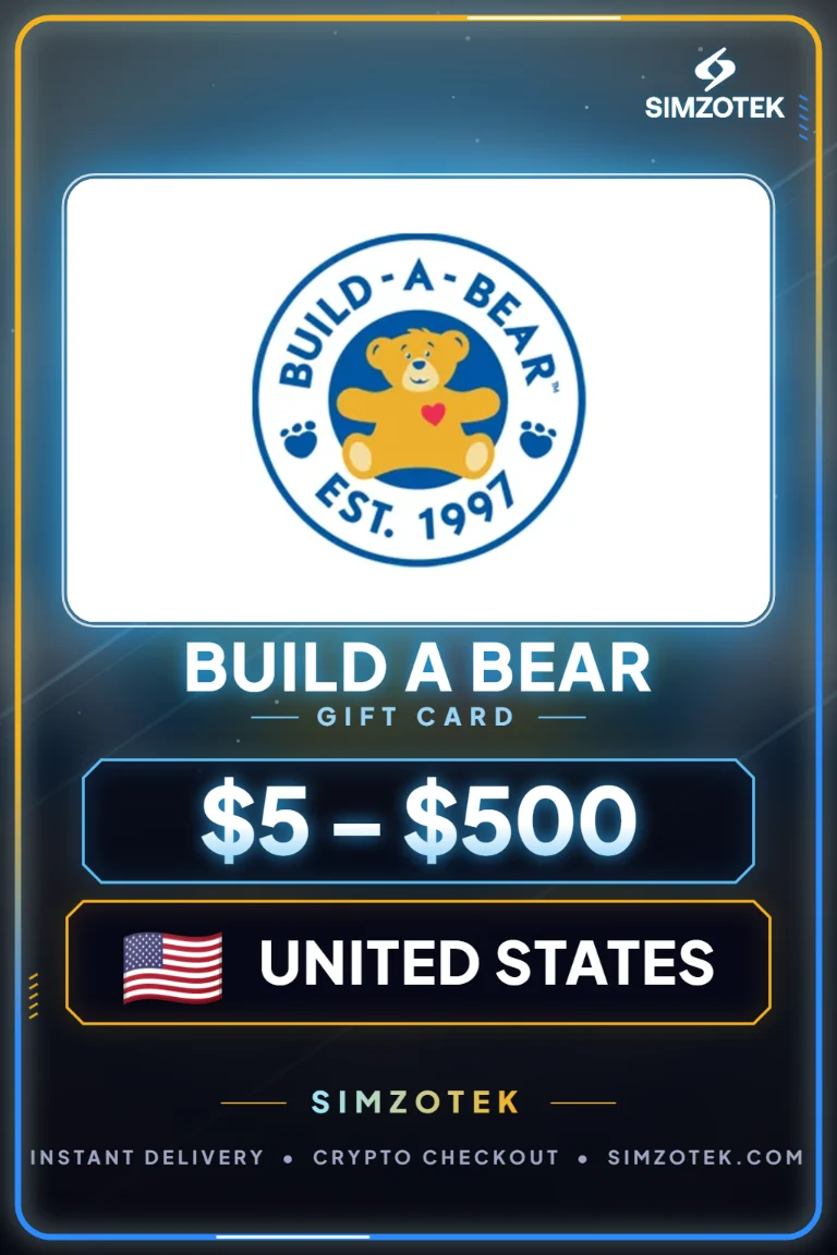 Build A Bear Geschenkkarte (Vereinigte Staaten)