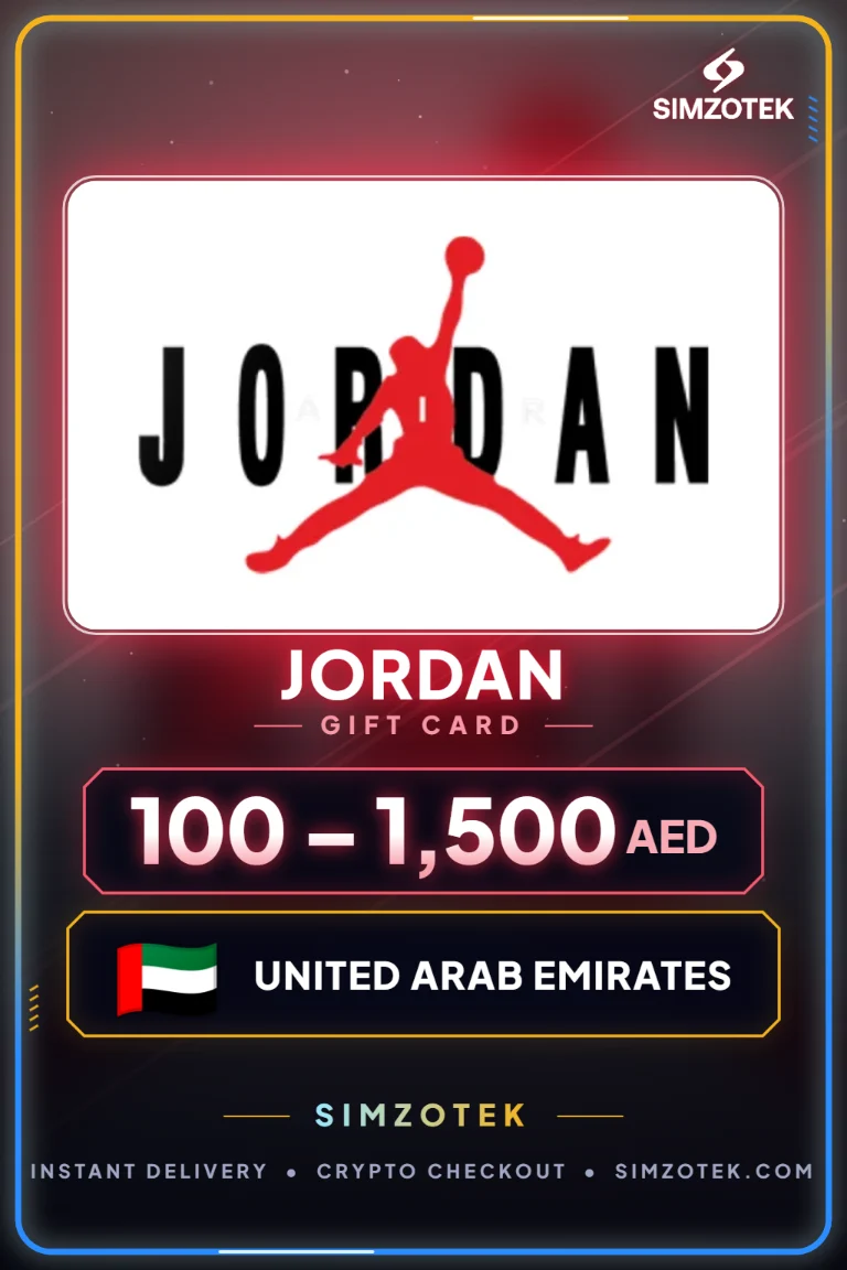 Dárková karta Jordan (Spojené arabské emiráty)