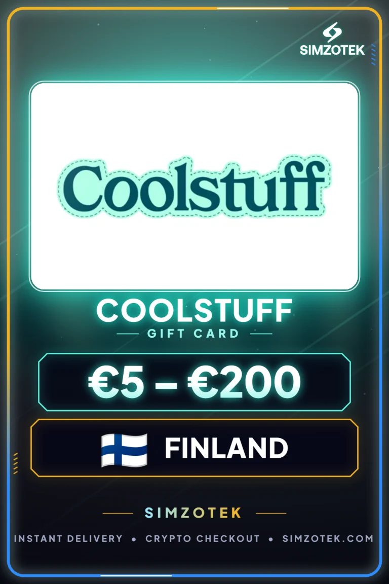 Dárková karta CoolStuff (Finsko)