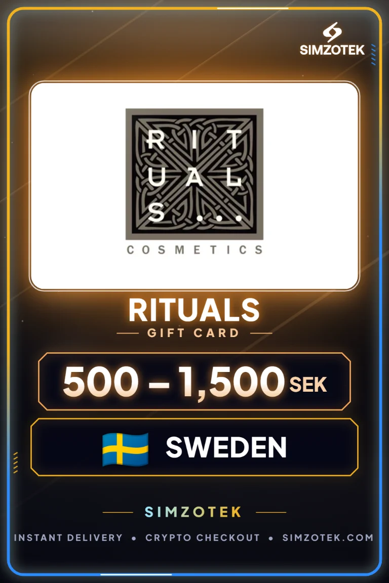 Carta regalo Rituals (Svezia)