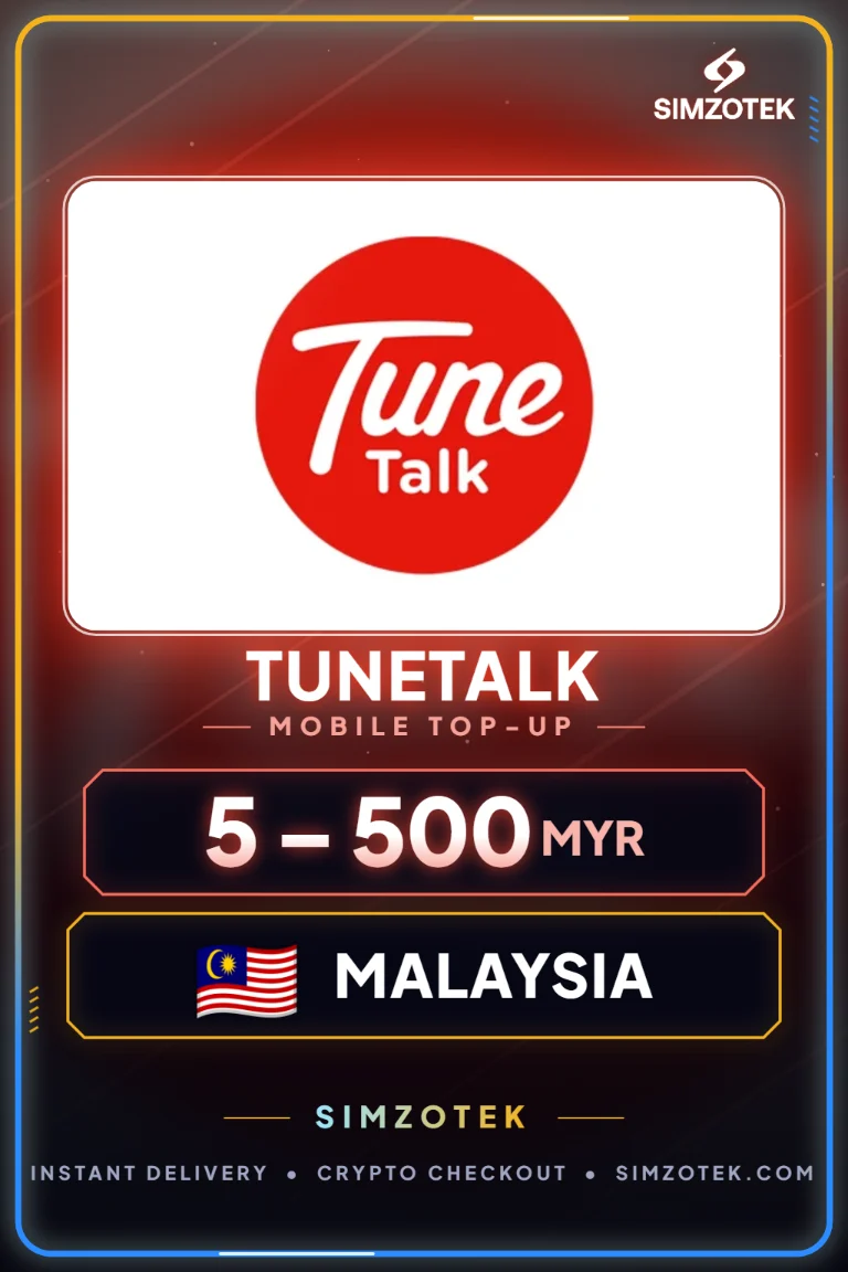 TuneTalk Prepaid Credit (Malaysia)