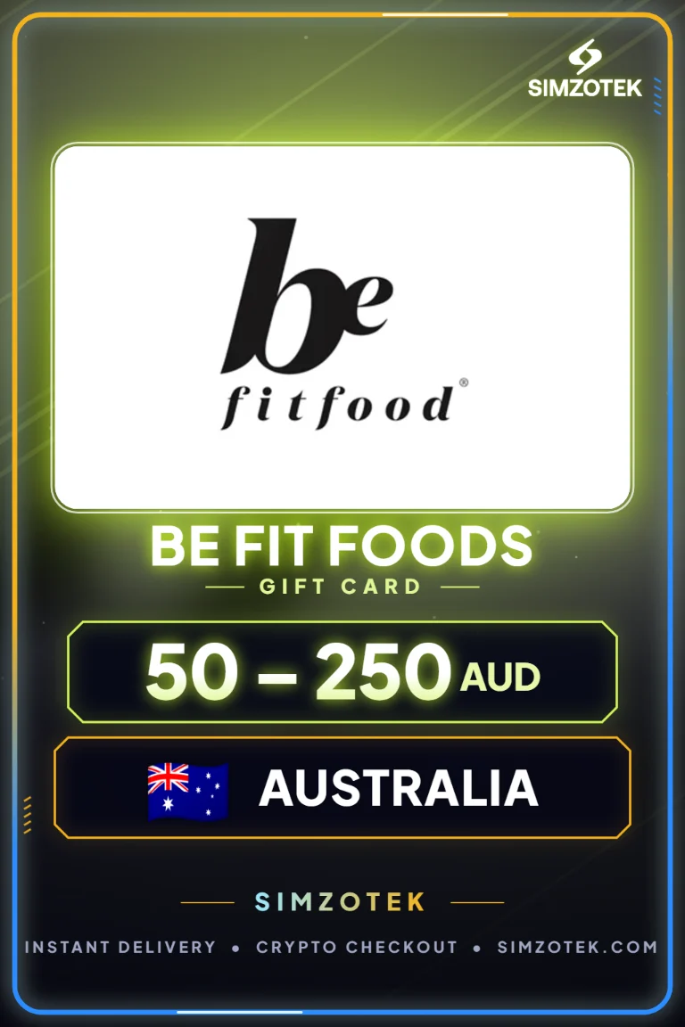 Подарок картичка Be Fit Foods (Австралија)