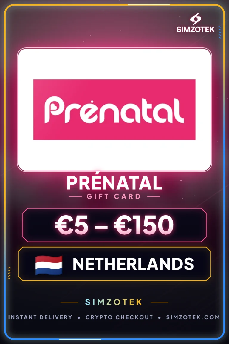 Prénatal dovanų kortelė (Nyderlandai)