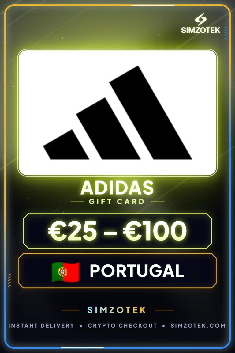 Dárková karta Adidas (Portugalsko)