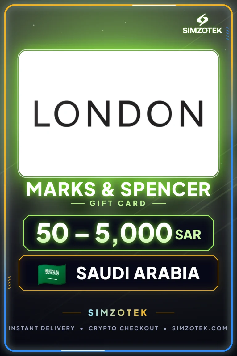 Carta regalo Marks & Spencer (Arabia Saudita)