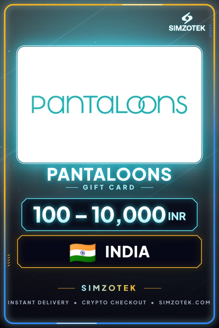 Pantaloons Geschenkkarte (Indien)