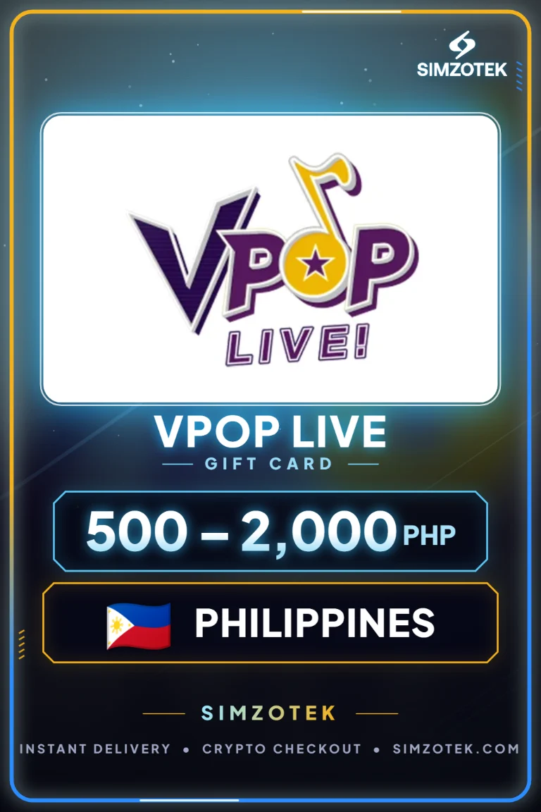 Carta regalo VPop Live (Filippine)