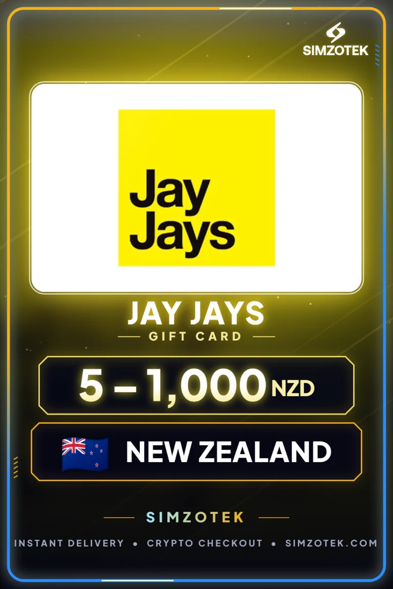 Jay Jays Gift Card (New Zealand)