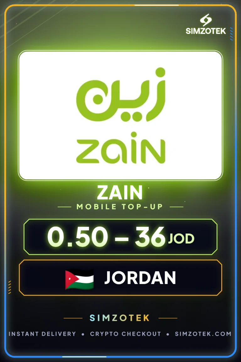 Předplacený kredit Zain (Jordánsko)