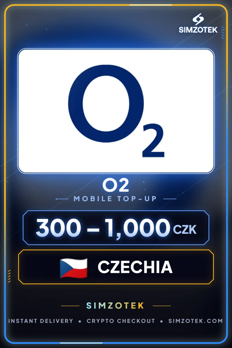 บัตรเติมเงิน O2 (เช็ก)