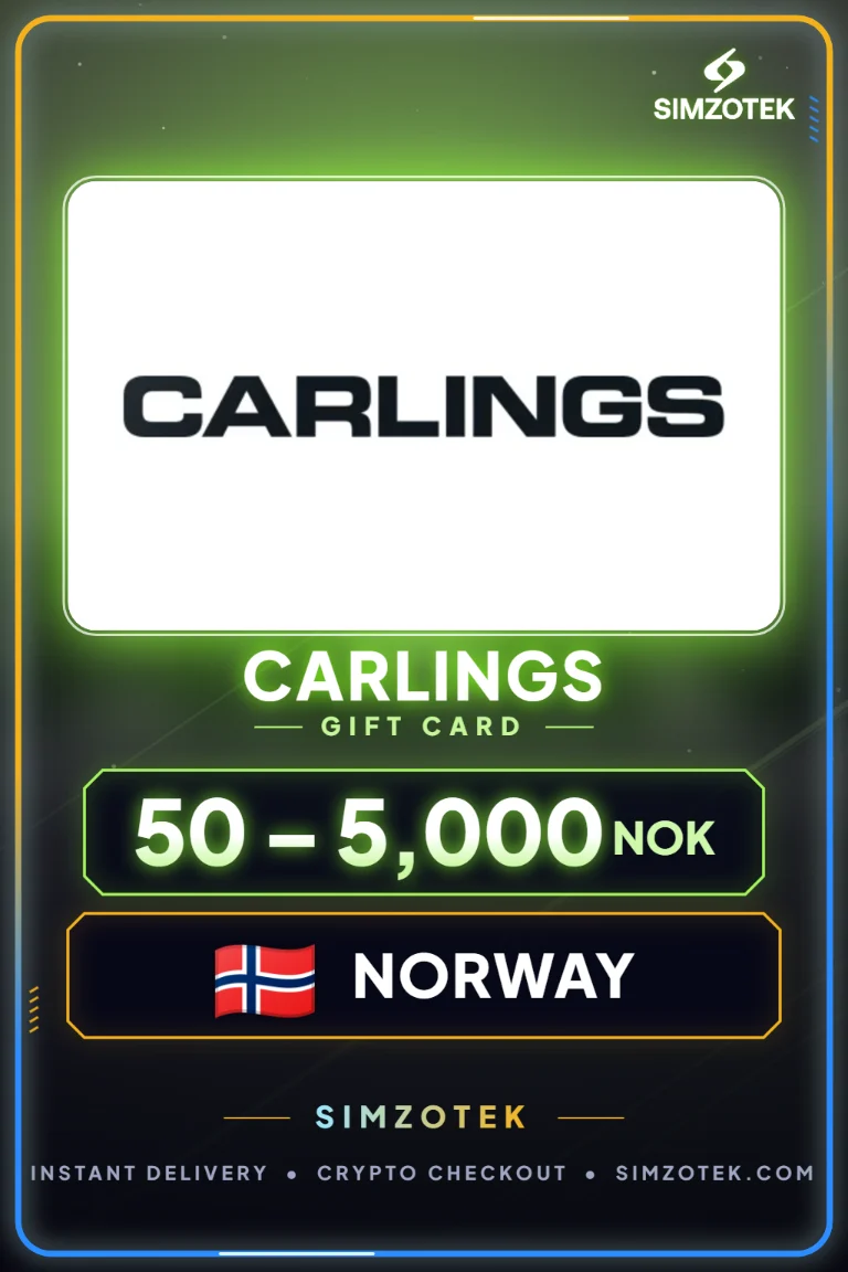 Carlings Gift Card (Norway)