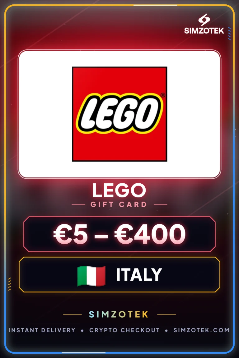 Подарок картичка LEGO (Италија)
