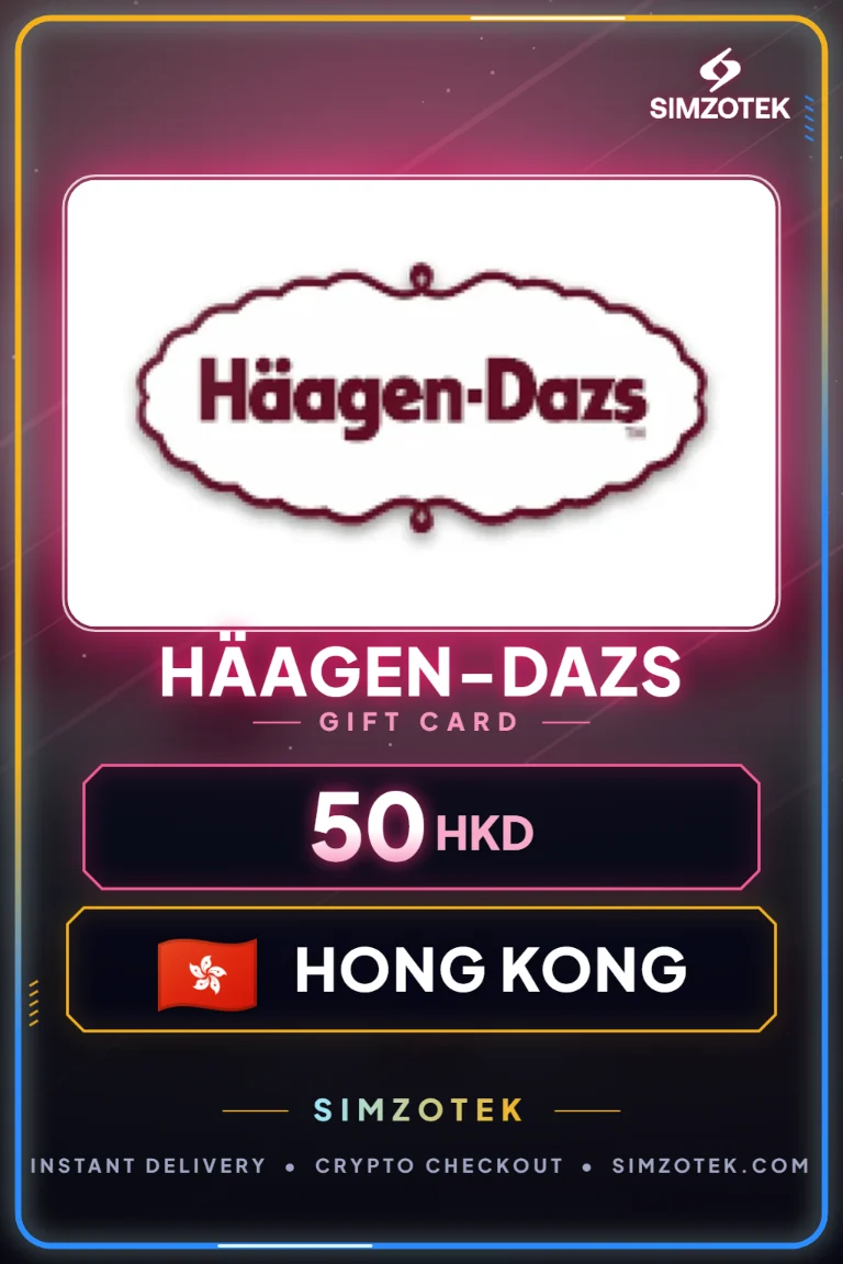 Häagen-Dazs Geschenkkarte (Hong Kong)