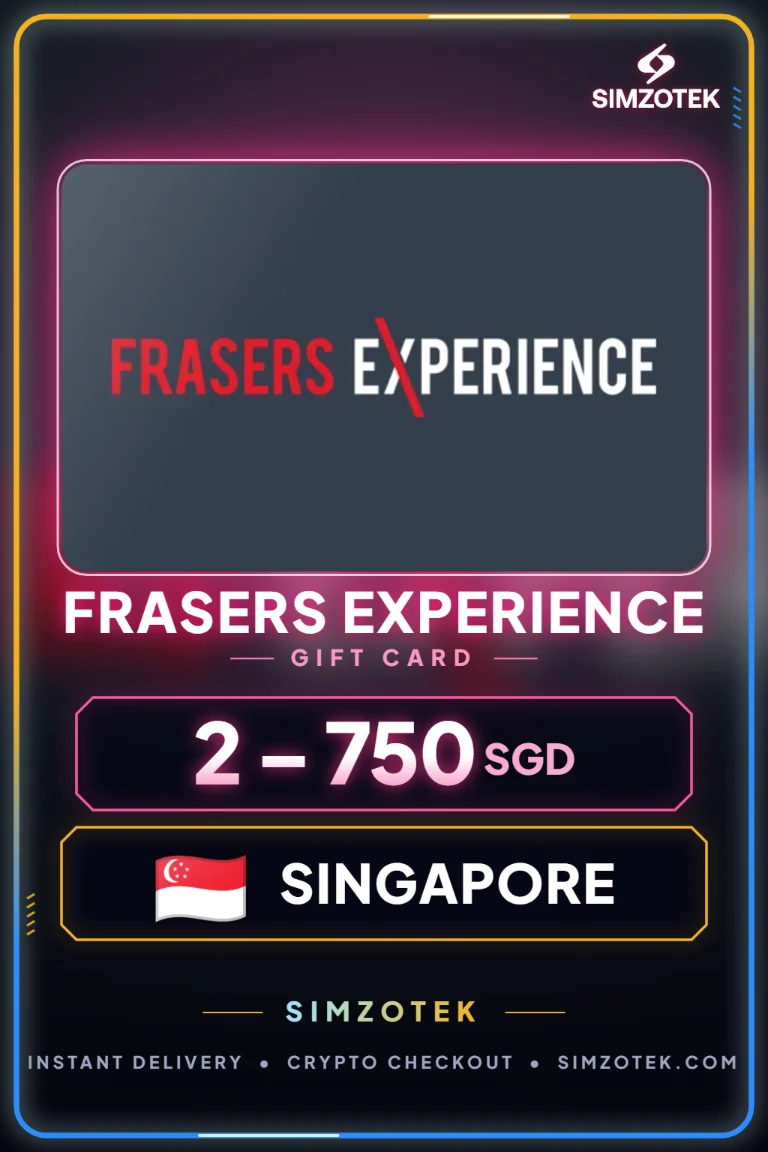 Frasers Experience Gift Card (Singapore)
