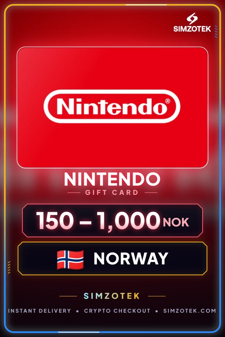 Tarjeta de regalo Nintendo eShop (Noruega)
