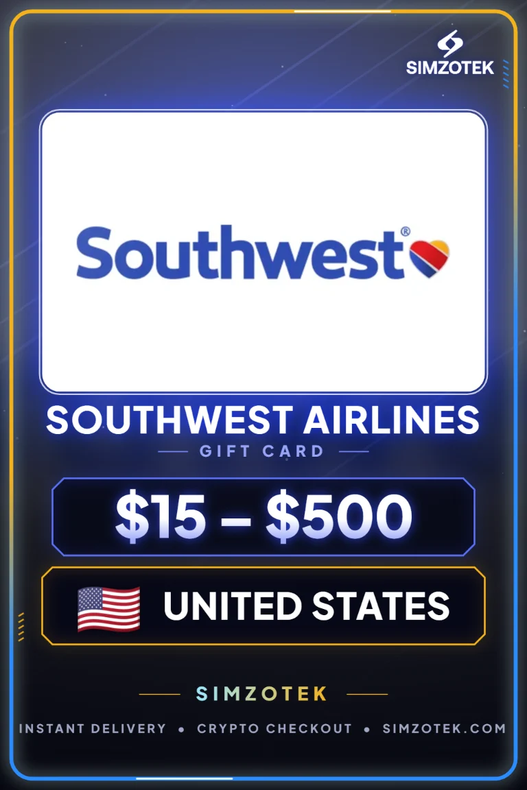 Carta regalo Southwest Airlines (Stati Uniti)