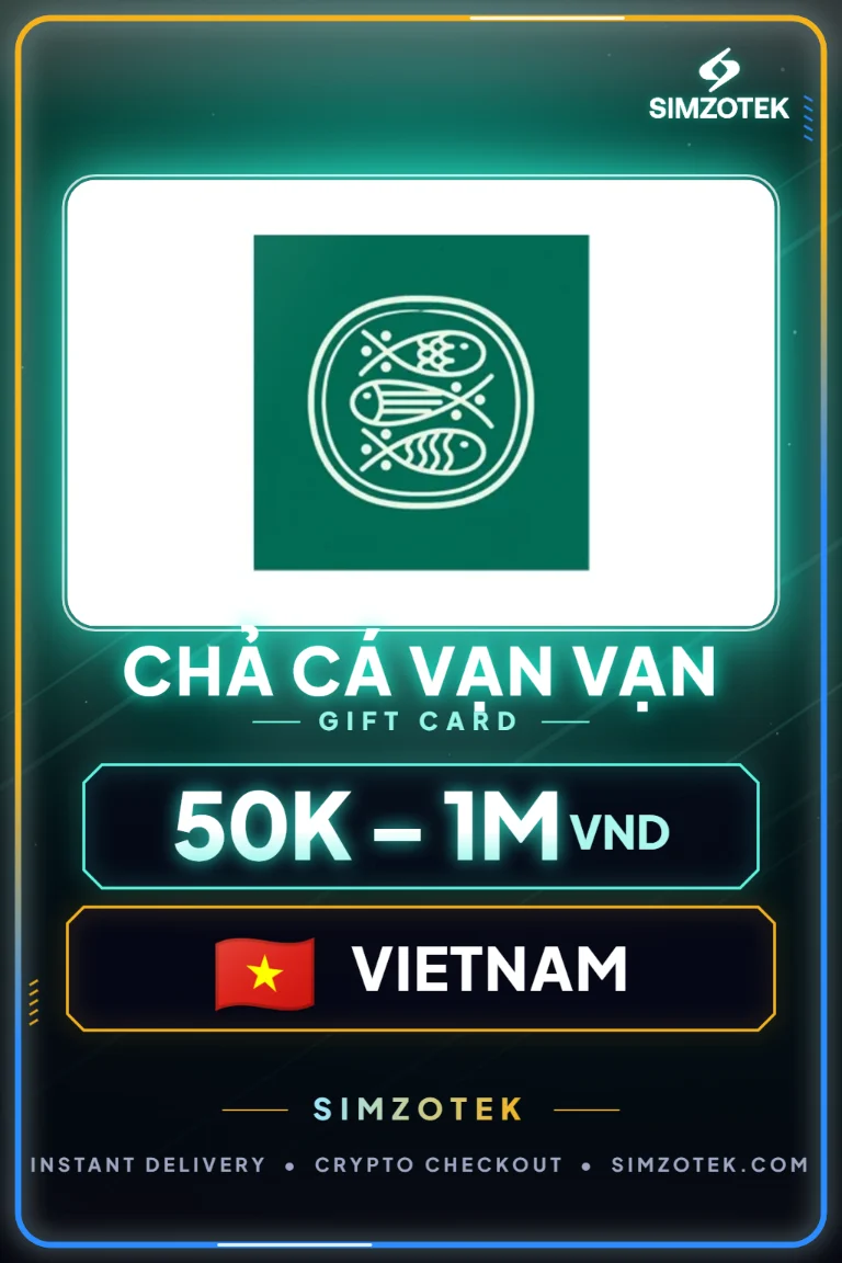 Chả Cá Vạn Vạn Gift Card (Vietnam)