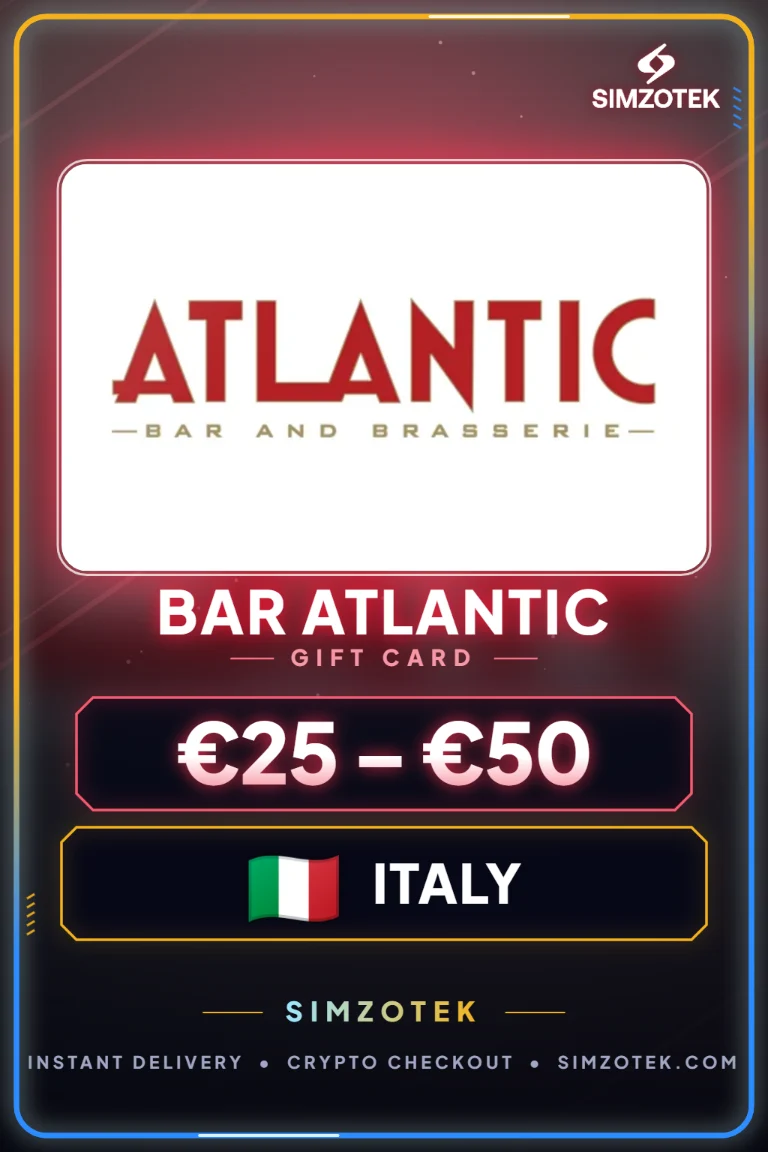 Bar Atlantic Geschenkkarte (Italien)