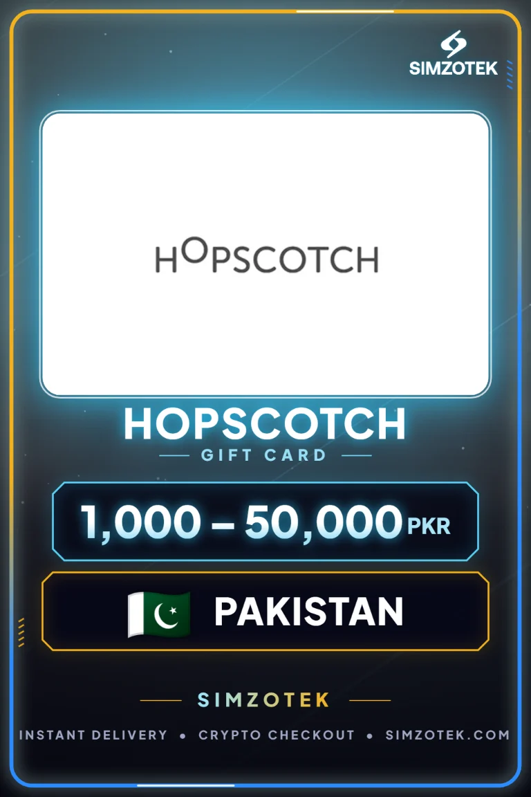 บัตรของขวัญ Hopscotch (ปากีสถาน)