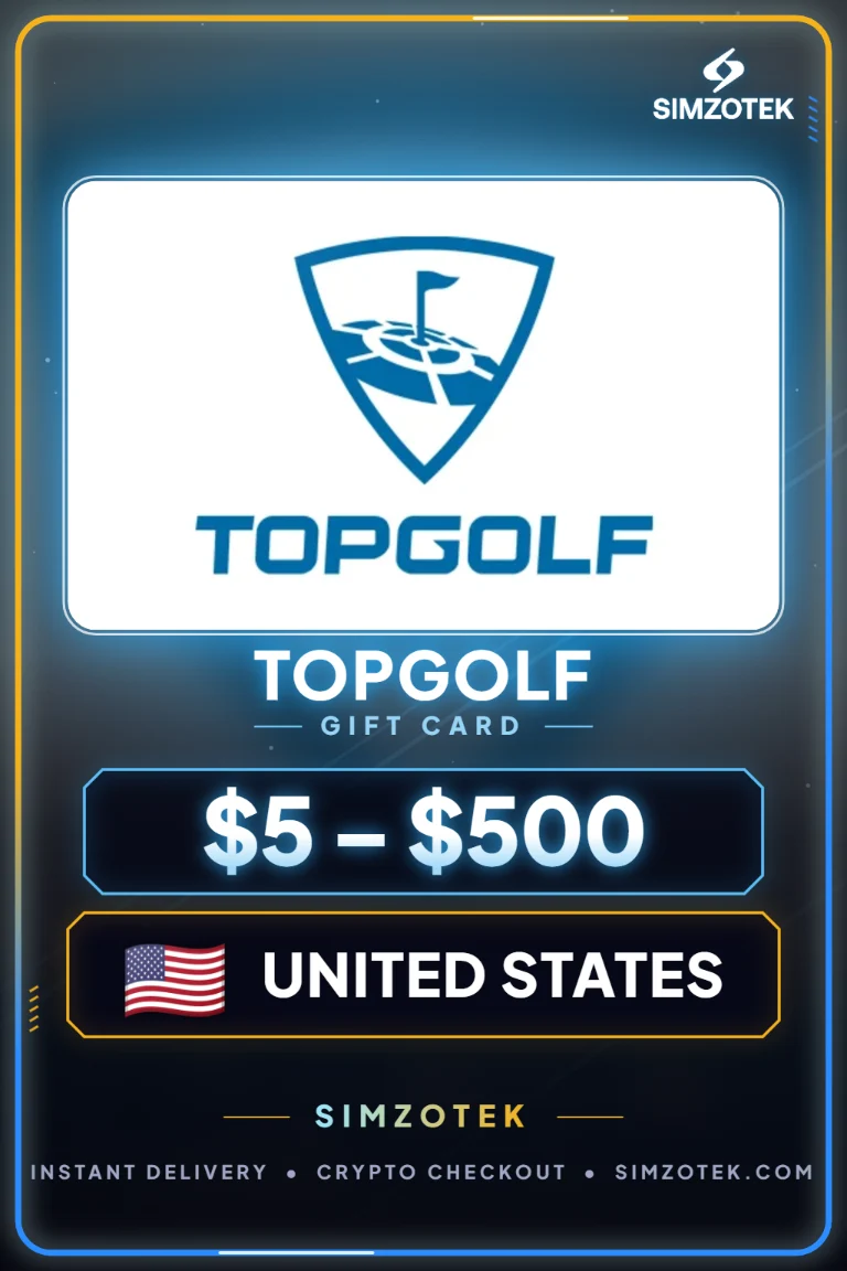 Tarjeta de regalo Topgolf (Estados Unidos)