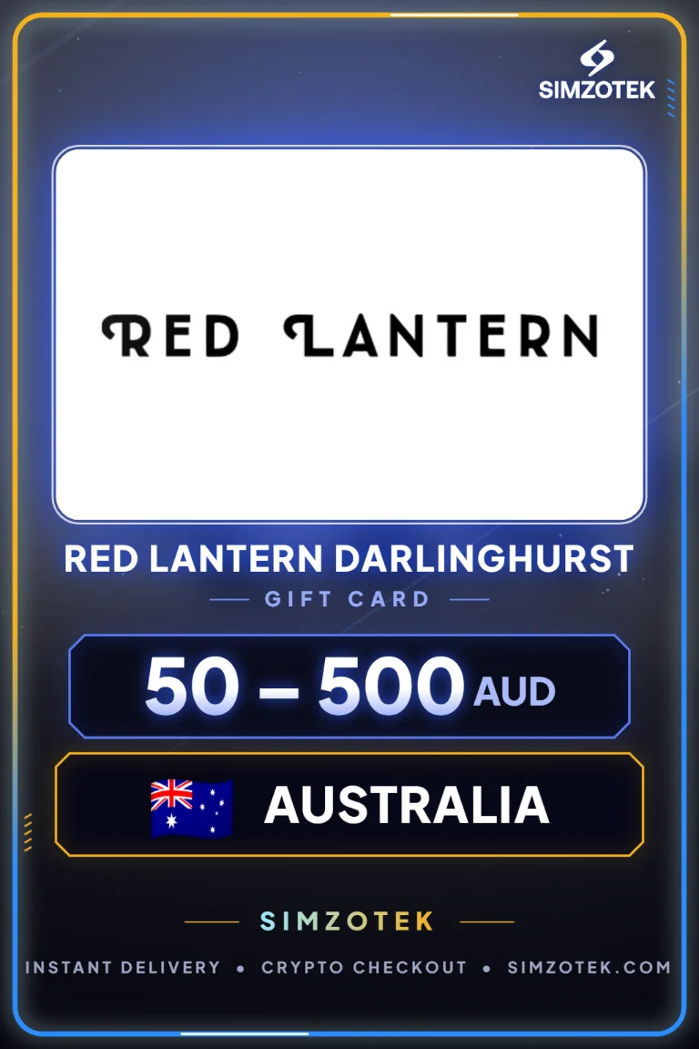 Dárková karta Red Lantern Darlinghurst (Austrálie)