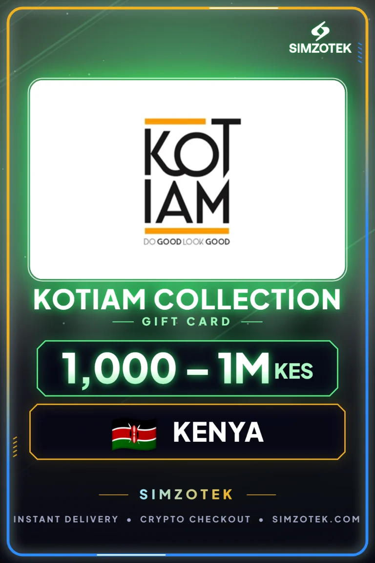 Dárková karta KOTIAM Collection (Keňa)