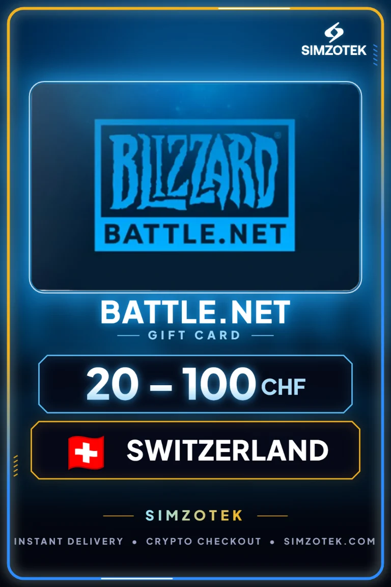 Battle.net Geschenkkarte (Schweiz)