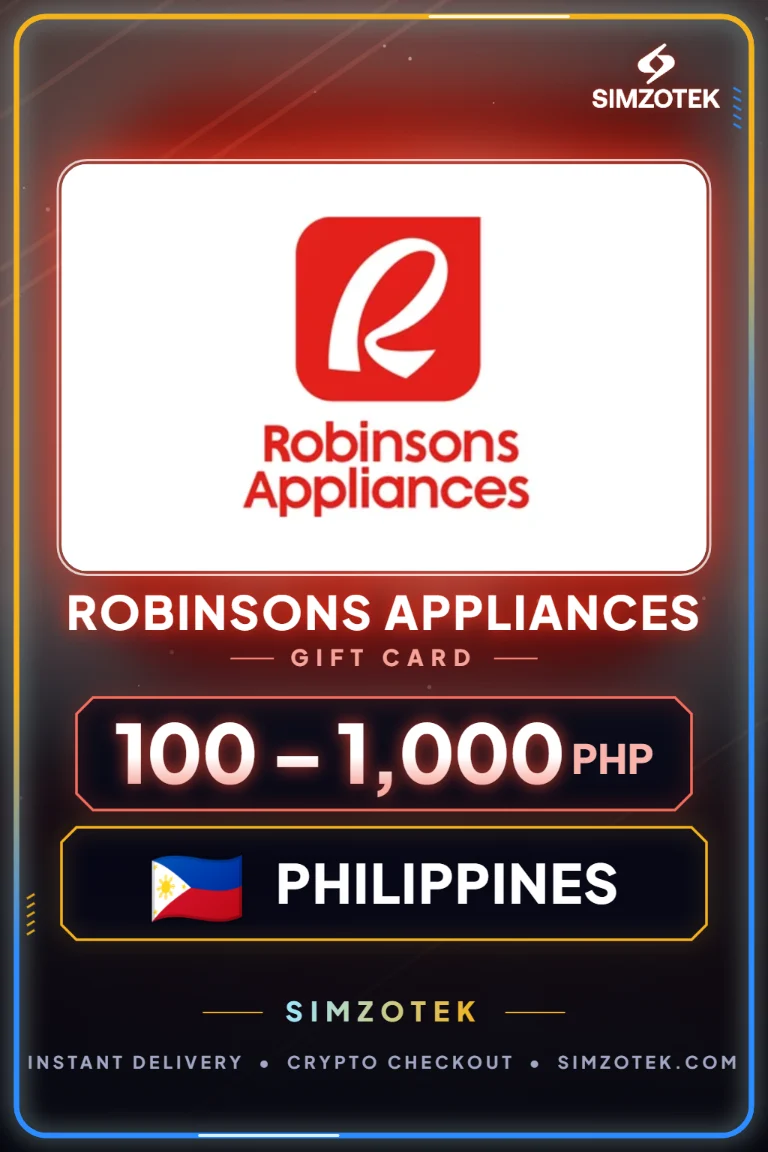 Dárková karta Robinsons Appliances (Filipíny)