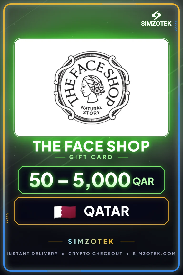 The Face Shop Gift Card (Qatar)