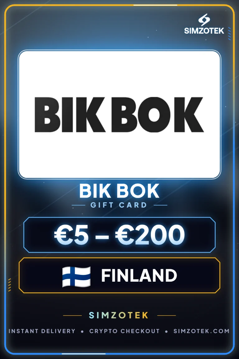 Carta regalo Bik Bok (Finlandia)