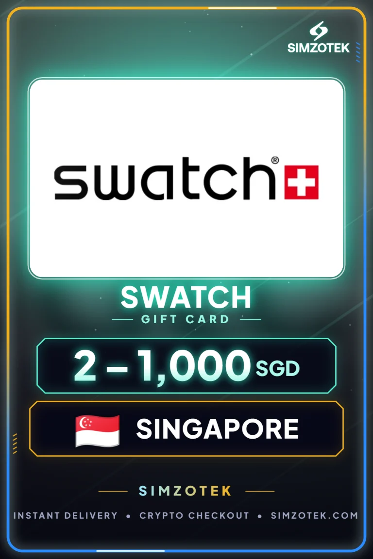บัตรของขวัญ Swatch (สิงคโปร์)