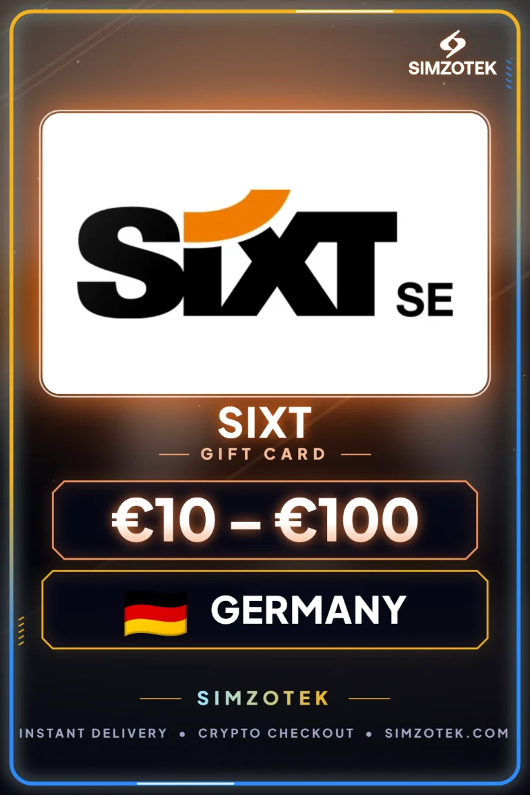 Sixt Geschenkkarte (Deutschland)