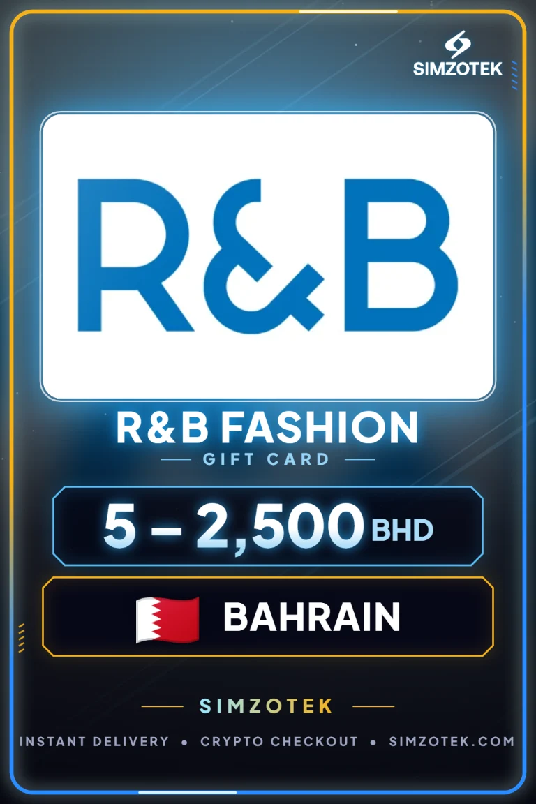 R&B Fashion Gift Card (Bahrain)