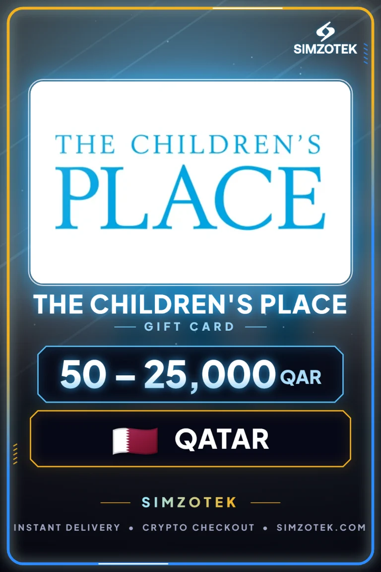 Carta regalo The Children's Place (Qatar)