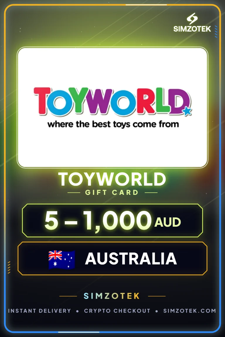 Carta regalo Toyworld (Australia)