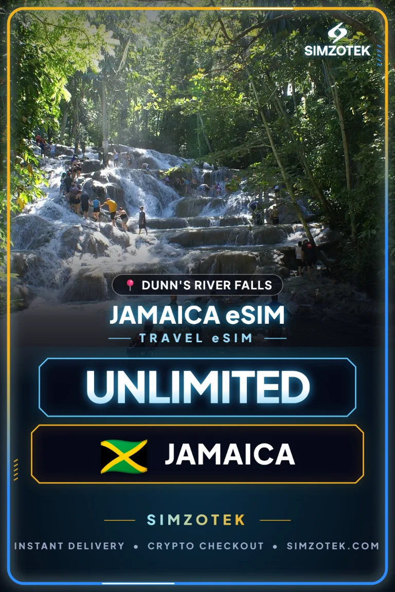 Jamaica eSIM – Unlimited Data