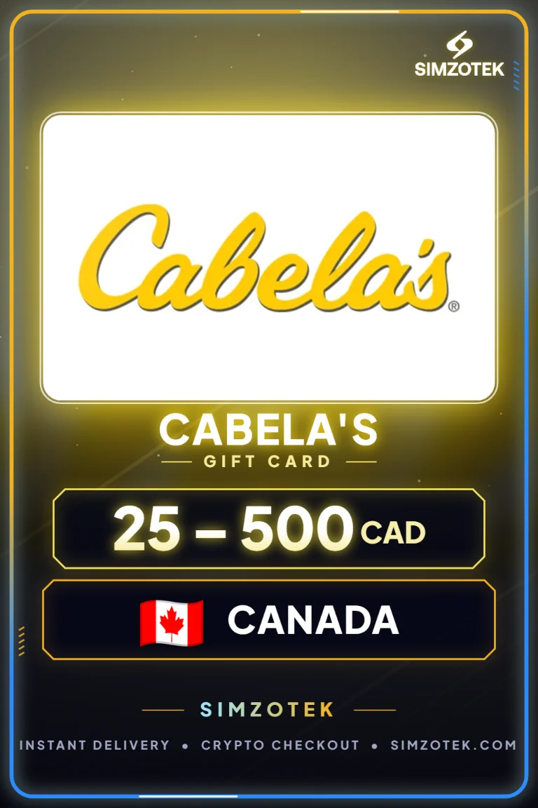Cabela's Geschenkkarte (Kanada)