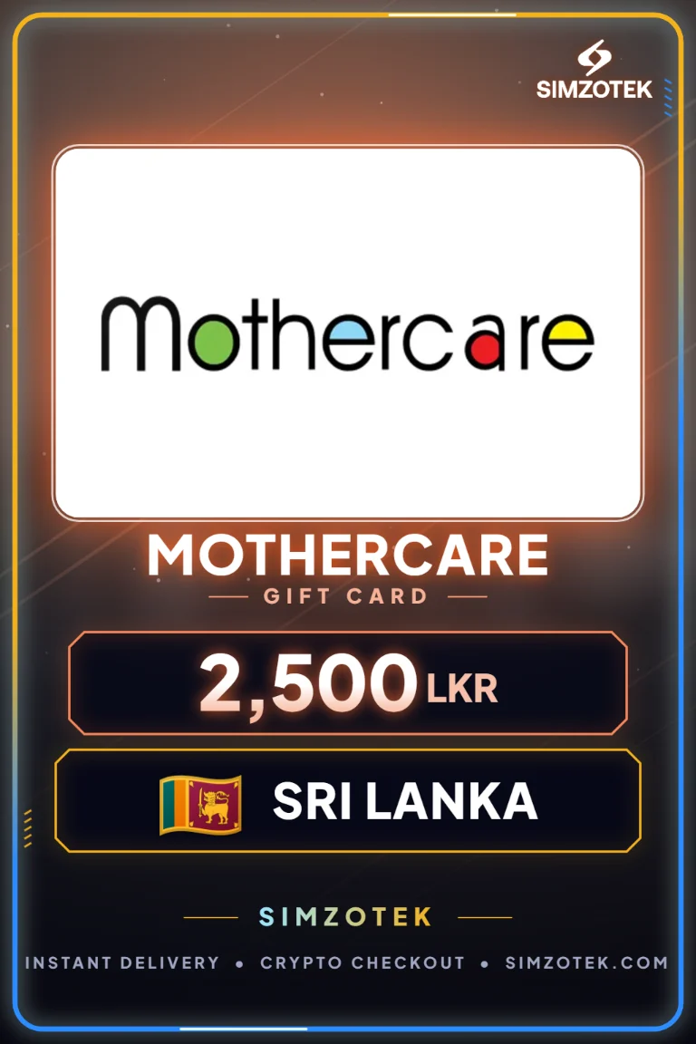 MotherCare 기프트카드 (스리랑카)