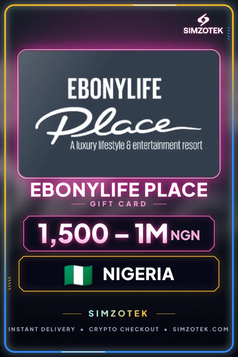 Dárková karta EbonyLife Place (Nigérie)
