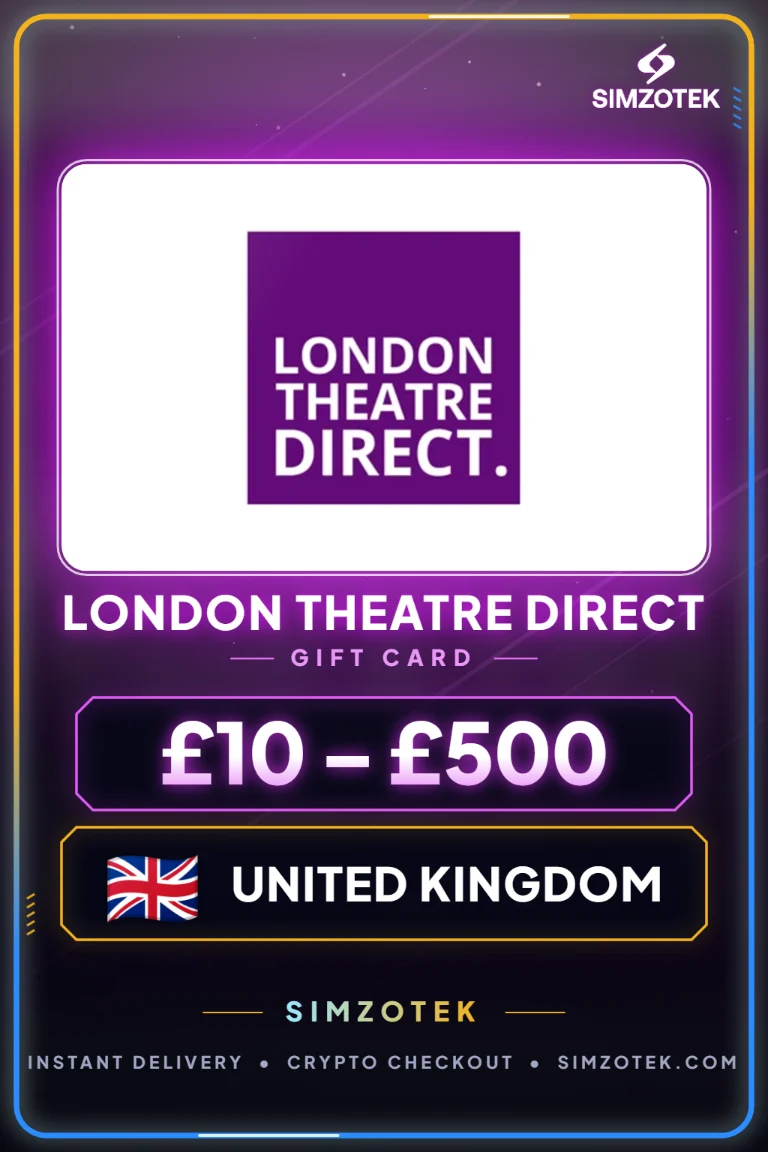 Karta podarunkowa London Theatre Direct (Wielka Brytania)