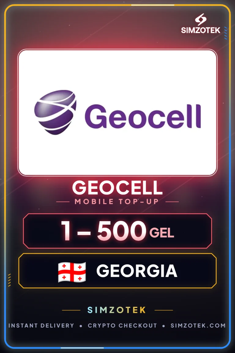 Geocell Mobile Top-Up (Georgia)