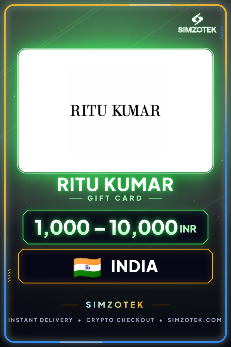 Ritu Kumar Gift Card (India)