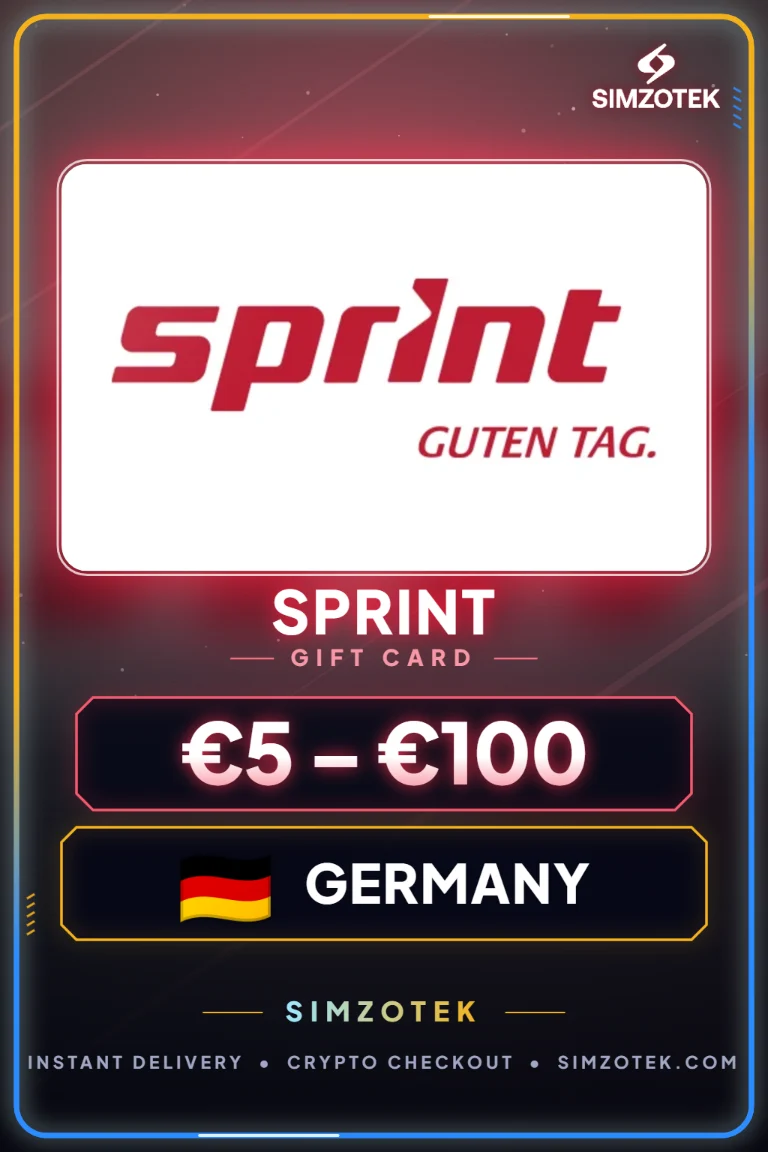 Sprint Geschenkkarte (Deutschland)