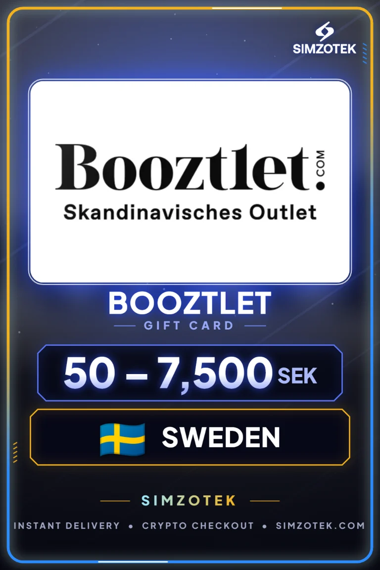 Carta regalo Booztlet (Svezia)