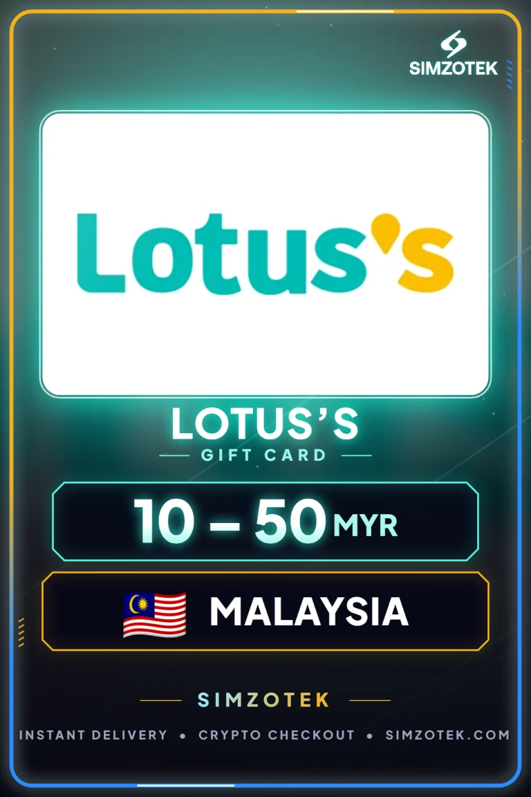 Lotus’s Gift Card (Malaysia)
