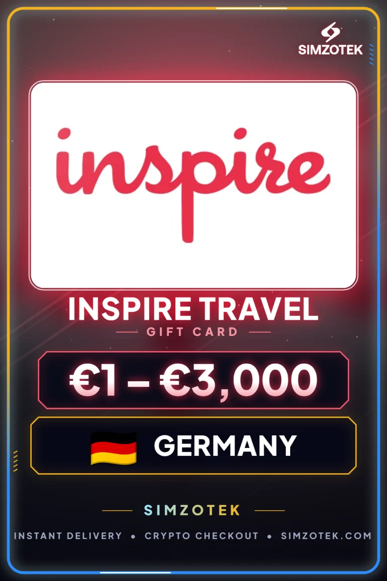 Inspire Travel Gift Card (Germany)