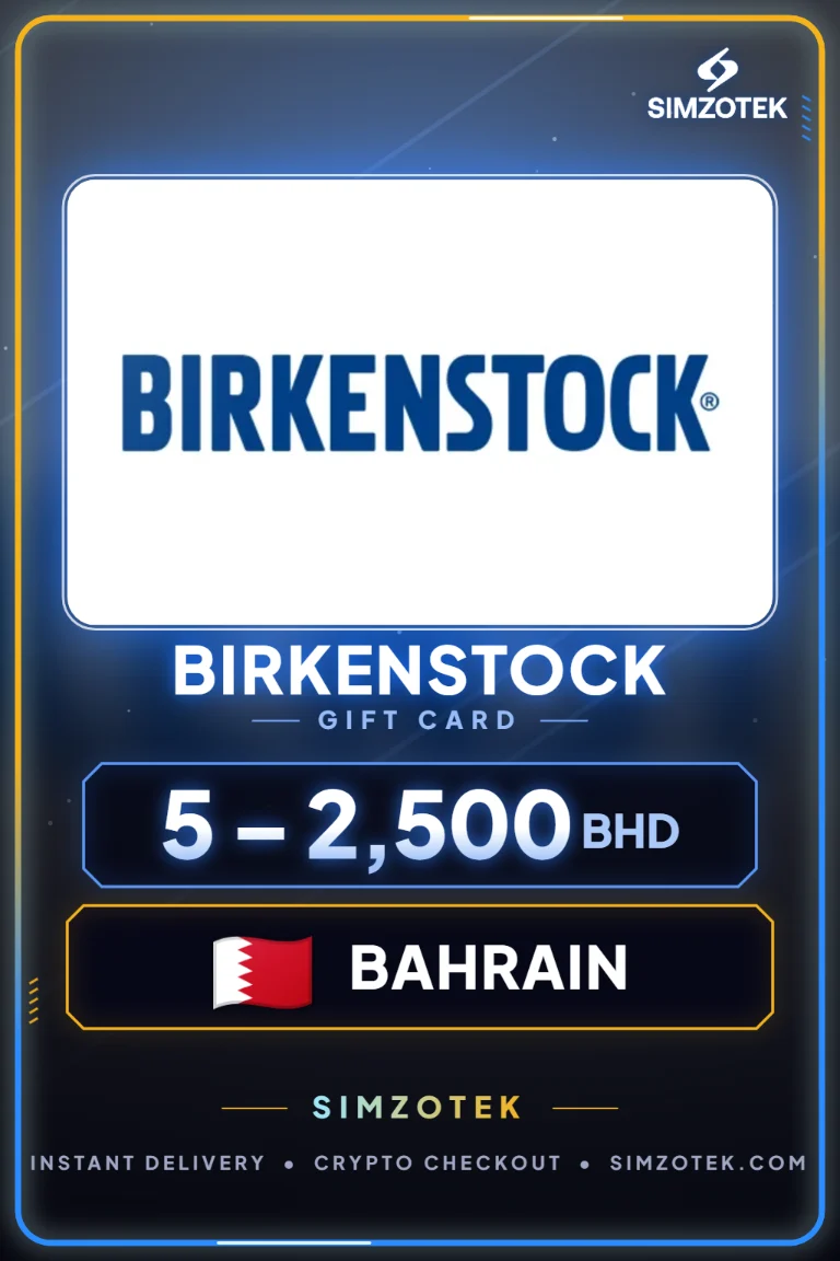 Dárková karta Birkenstock (Bahrajn)