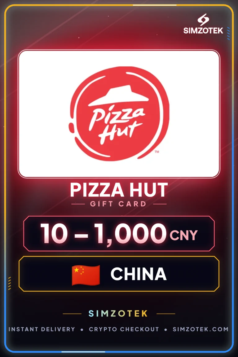 Pizza Hut Gift Card (China)