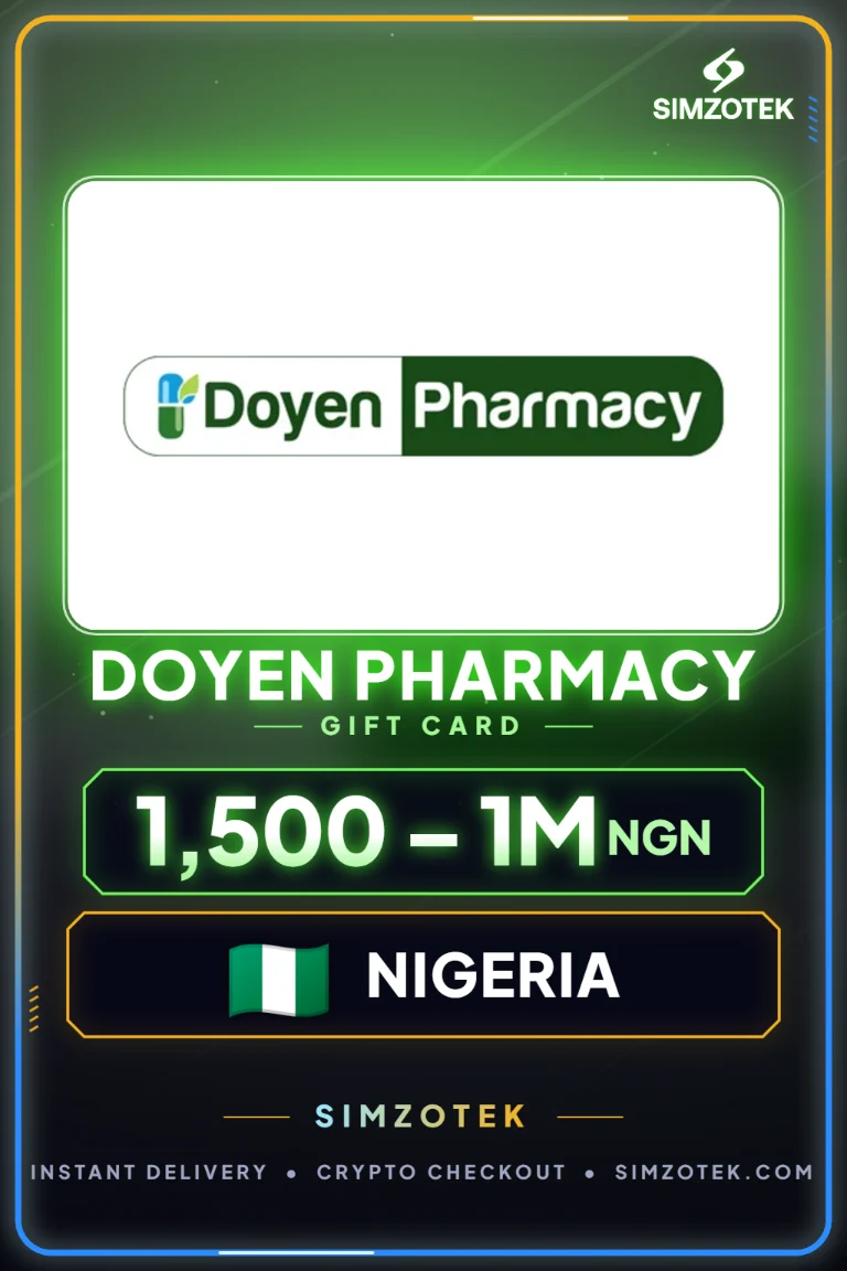 Doyen Pharmacy Gift Card (Nigeria)